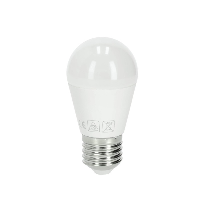 10 darabos készlet, LAITICA E27 7W LED izzó, meleg fehér 3000K, 600 lm, fehér