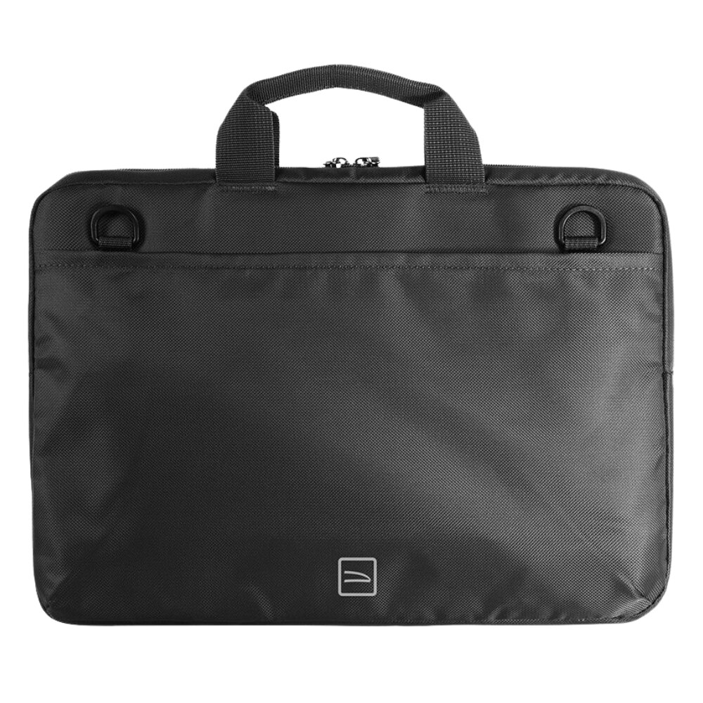 Tucano, Geanta/husa pentru laptop din textil, set cu mouse, Borsa Idea, Negru, 13.3/14"
