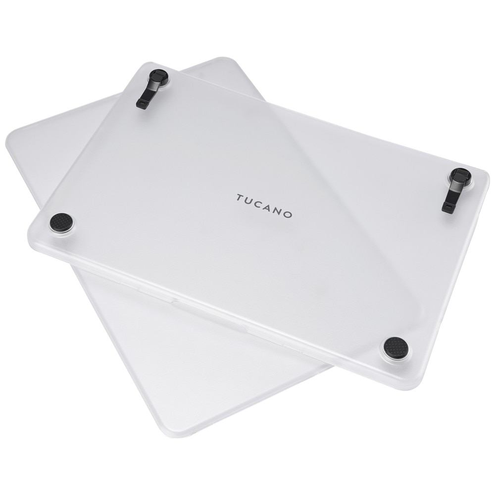 Husa hardshell Tucano Nido pentru MacBook Neo, rigida, protectie anti-zgarieturi, incolor, 1 buc