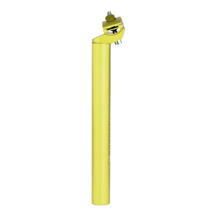 Nyeregcső/ülésrúd High-31.6, alumíniumötvözet, könnyű, állítható bilincses, zöld, 31.6 mm, 1 db