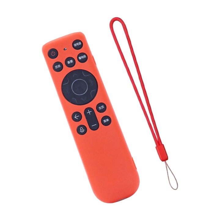 Piros szilikon távirányító tok HTR-U60G HDTV-hez, ütésálló