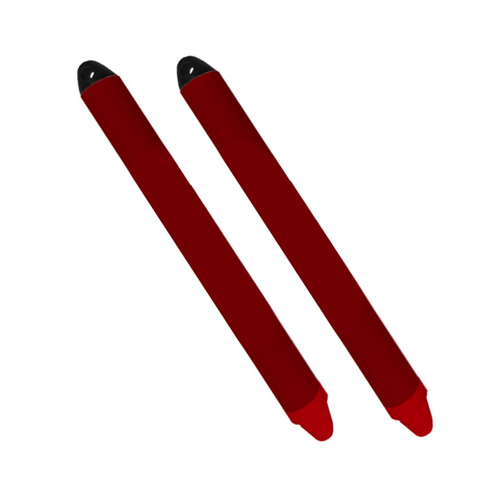 Set 2 Stylus rosu cu cablu pentru ecrane tactile 14cm