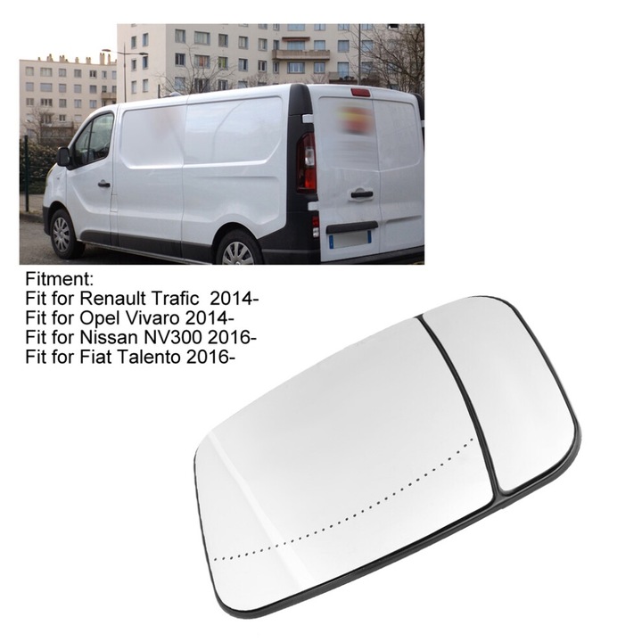 Ляво странично огледало Renault Trafic електрическо отопление 95517329