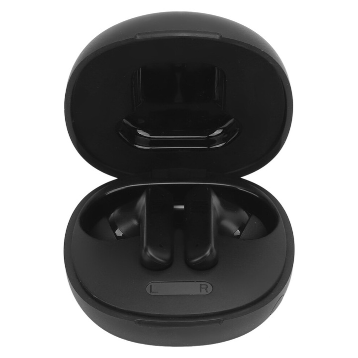 Vezeték nélküli Bluetooth fülhallgató 144 nyelvű fordítással, érintésvezérléssel, in-ear, fekete, 1 szett