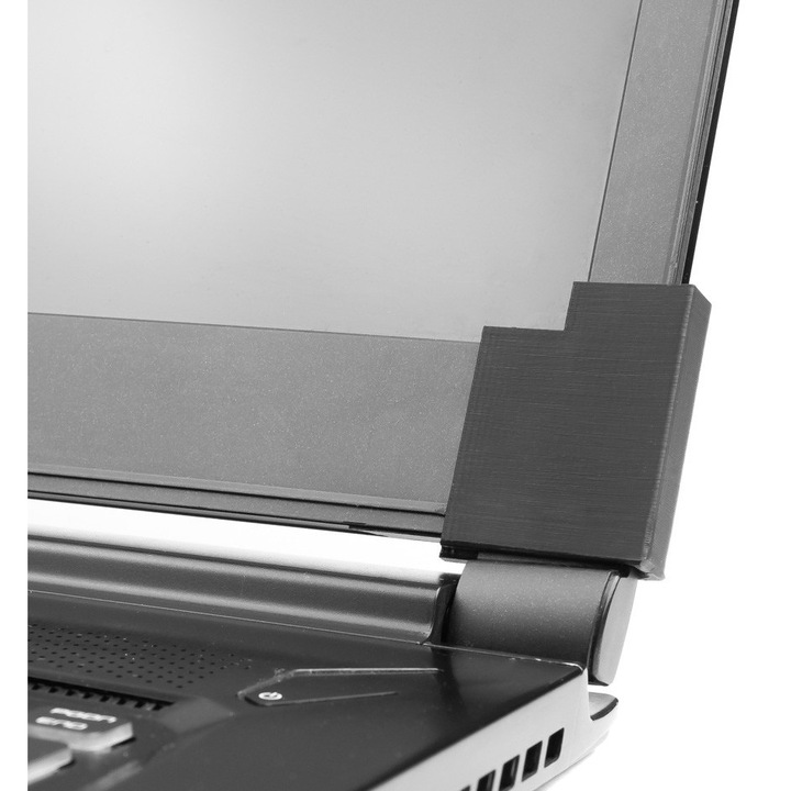 MSI GS73 GS73VR MS-17B1 MS-17B3 fedél és zsanér javító készlet, strapabíró, kemény anyagból készült kapcsok, gyors, forrasztás nélküli szerelés, útmutatóval, Fekete, 1 készlet