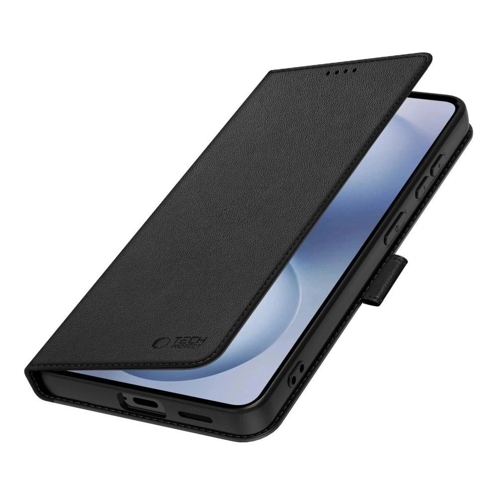 Husa flip cover Tech-Protect Wallet compatibila cu Motorola Edge 70 Pro 5G, Negru