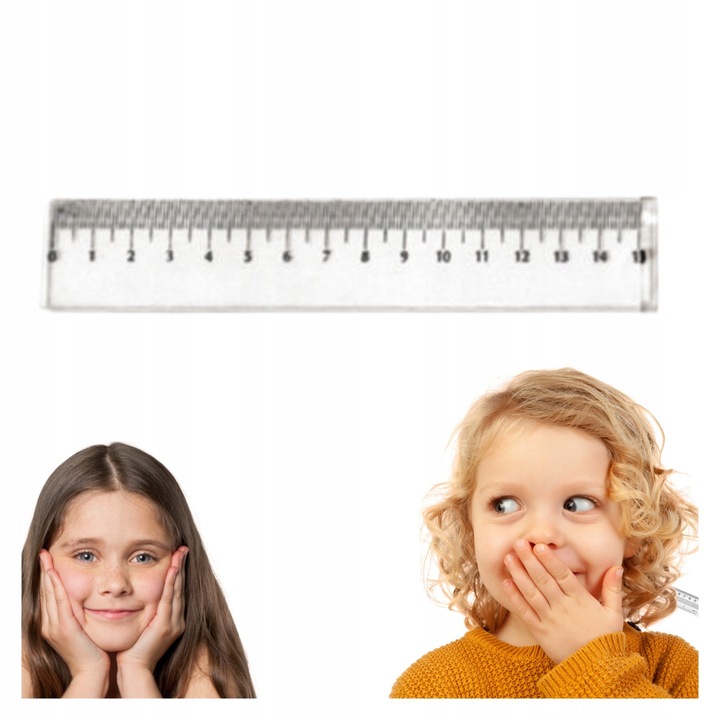 Rigla OK Office 20cm átlátszó iskolai használatra