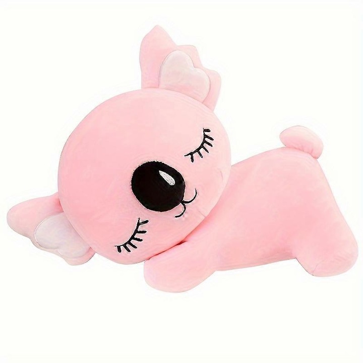 Плюшена играчка Коала, креативна, с подвижна възглавница, мека, розова, 1 бр