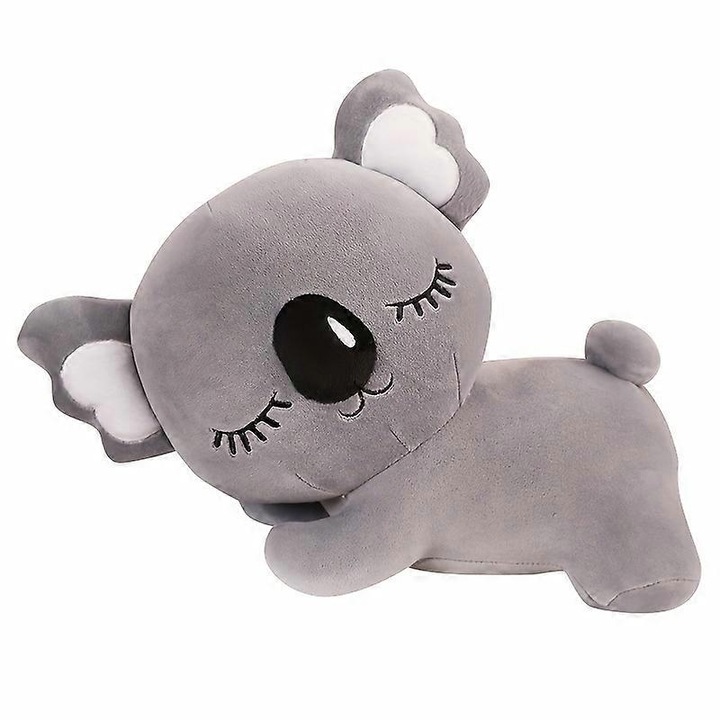 Плюшена играчка, кукла коала, подвижна възглавница, деца, сив