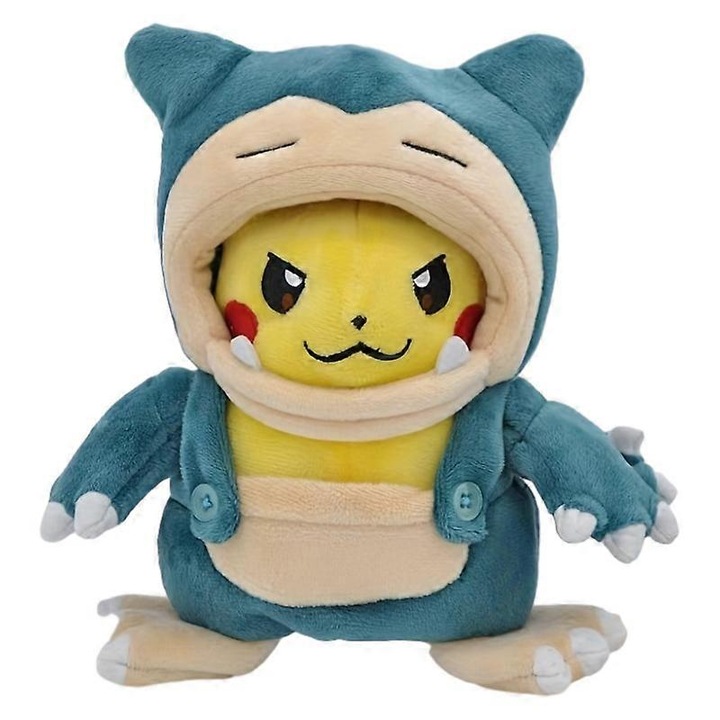 Плюшена играчка, колекция Pokemon, електрически дракон, многоцветен, малък