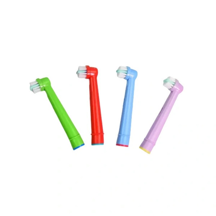 Set 4/16/20/80 bucati capete periuta electrica compatibile Oral-B D25/D30/D32/D18/4739/3709/4728/D4510/EB10A, pentru copii si sensibile, Multicolor