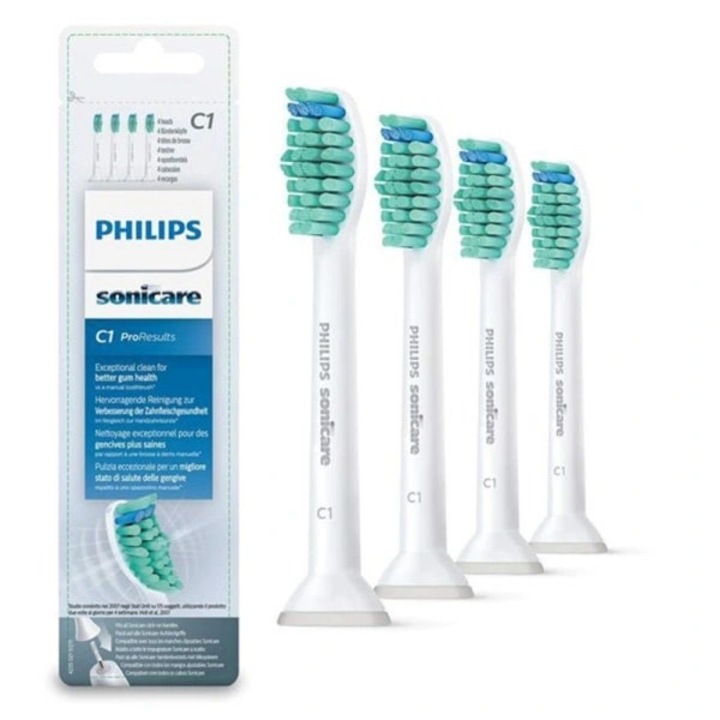 Set 4 capete perie compatibile Philips Sonicare C1 multicolor