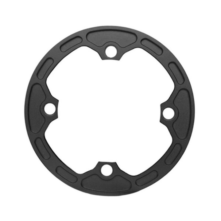 Protectie lant/ghid lant BCD104, aliaj de aluminiu, pentru foaie 32-36T, compatibil cu biciclete 30 viteze (XC/FR/AM), Negru, 1 buc