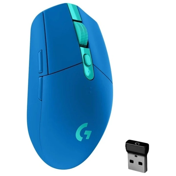 Vezeték nélküli gamer egér 12000 DPI ergonomikus RGB 120x65x40mm