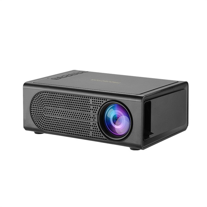 Mini hordozható videoprojektor 1080p HDR LED fehér 14.5x10.2x5.3cm 0.65kg