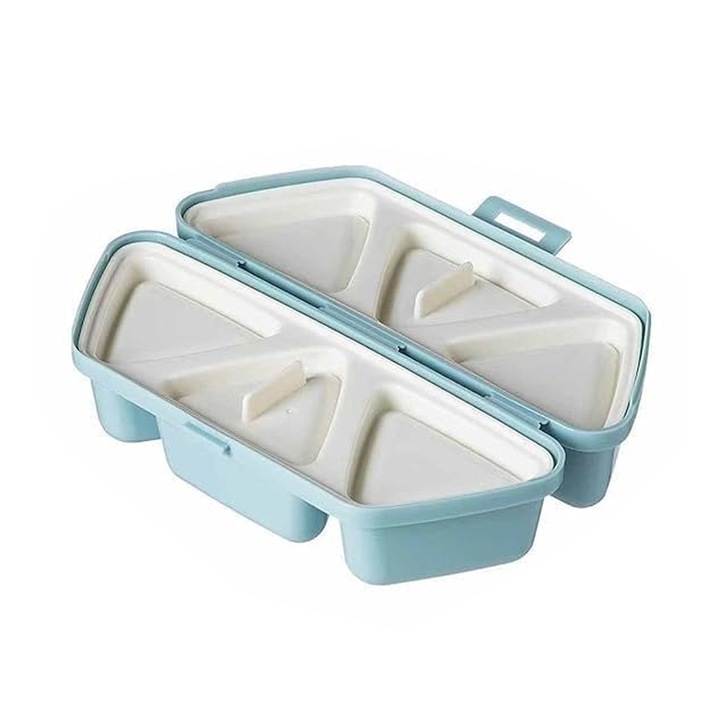 Set forme onigiri 6 in 1, silicon antiaderent, multicolor, 6 dimensiuni