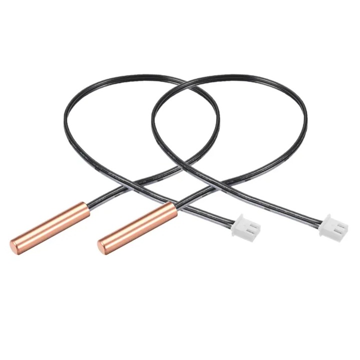Hőmérséklet érzékelő 5K NTC, 2 db, precíziós, réz, 40cm