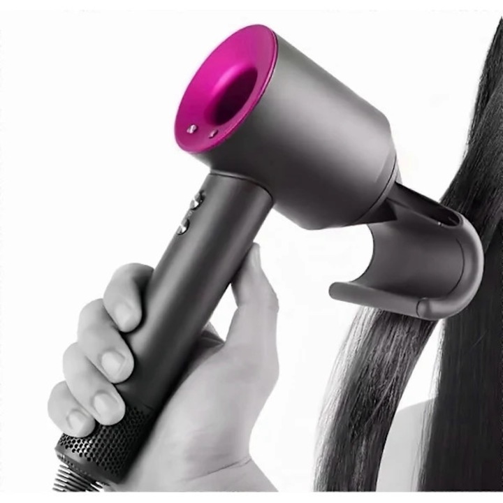 HD1600 ULTRA hajszárító, 1600W, digitális kefe nélküli motor, ionos anti-frizz technológia, 5 mágneses 360°-ban forgatható fúvóka, csendes 55 dB, kompakt, szürke/rózsaszín, 1 db