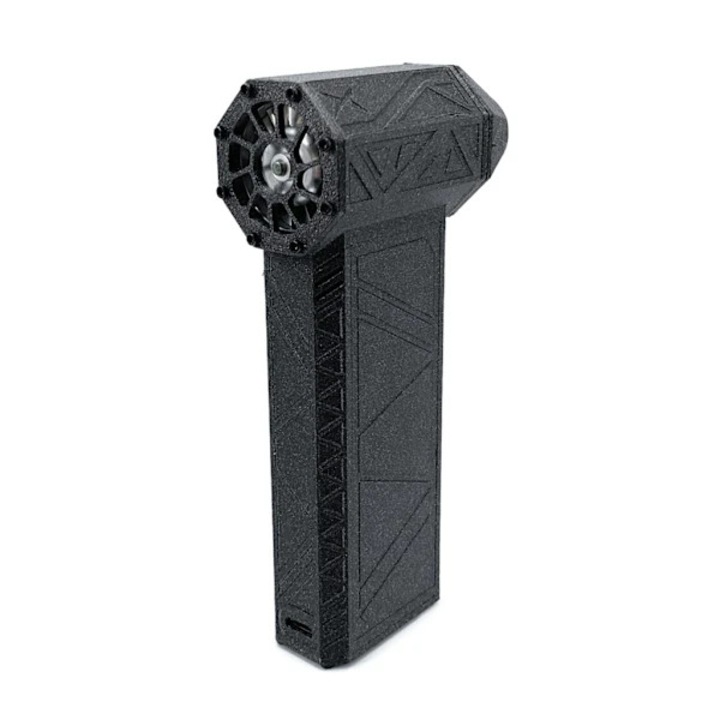 Mini hordozható légfúvó 150000RPM, sötétkék, 18x9.5x6cm