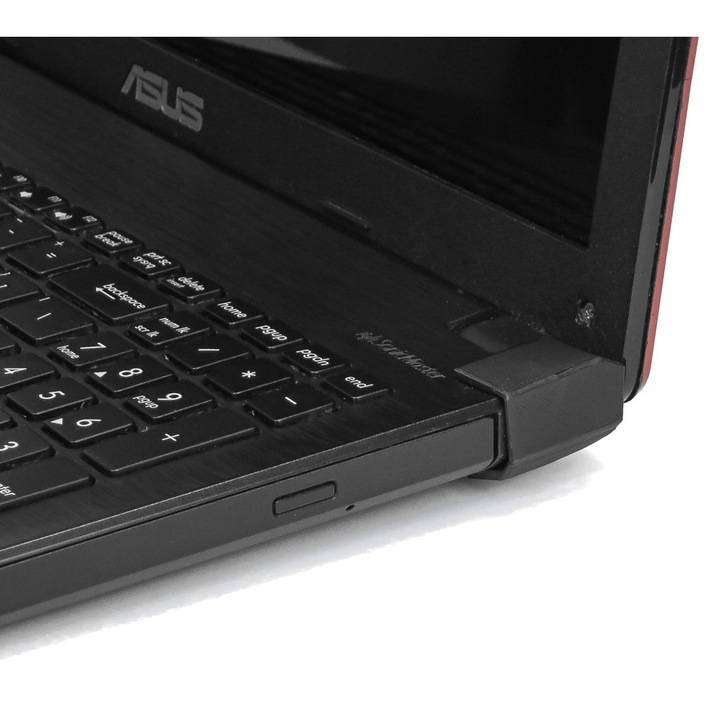 2 darabos készlet, Asus X551/X551C/X551M/X551S palmrest javítás, ragasztómentes rögzítőkapcsok, gyors szerelés 30 mp, ellenálló műszaki anyag, Fekete