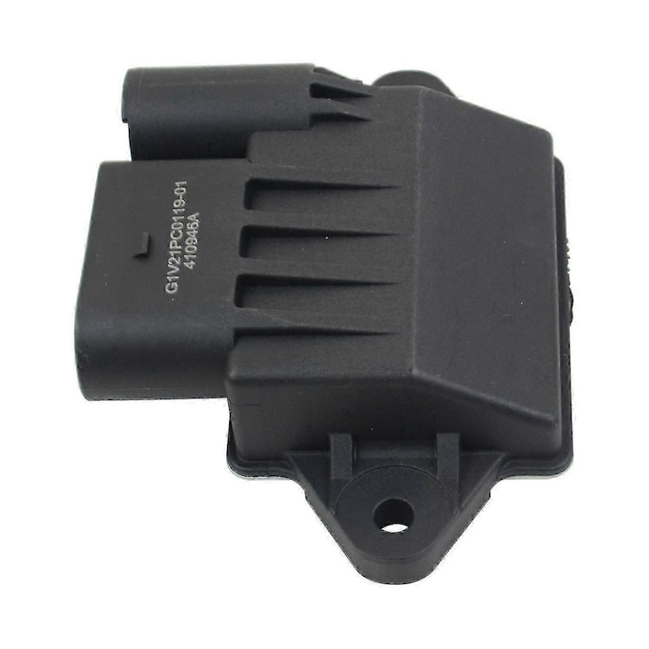 Izzítógyertya relé modul 6421532079/6429002800, kompatibilis Mercedes W204/W211/W164/C/E/GL/R/SPRINTER modellekkel, dízelmotorokhoz, ABS anyag, fekete, 1 db