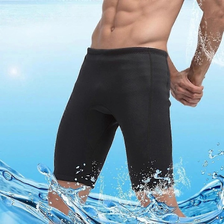 Pantaloni scurti de neopren de 3mm pentru barbati, pantaloni de scufundare, lenjerie de corp pentru sporturi nautice, slip de baie 4XL[PL]