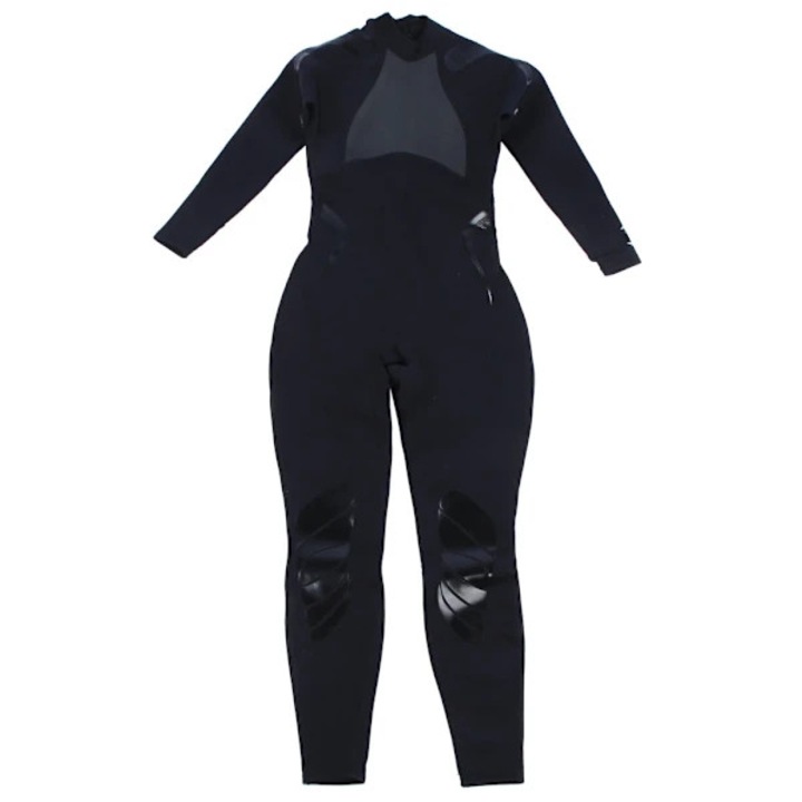 Costum de baie dintr-o singura piesa de 1,5 mm pentru femei, cu maneca lunga, tip costum de scafandru, pentru scufundari, snorkeling, surfing, inot, negru, marimea S