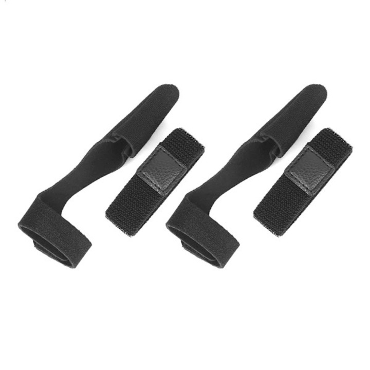 Set 2 benzi reglabile pentru undite, portabil, rezistent, negru