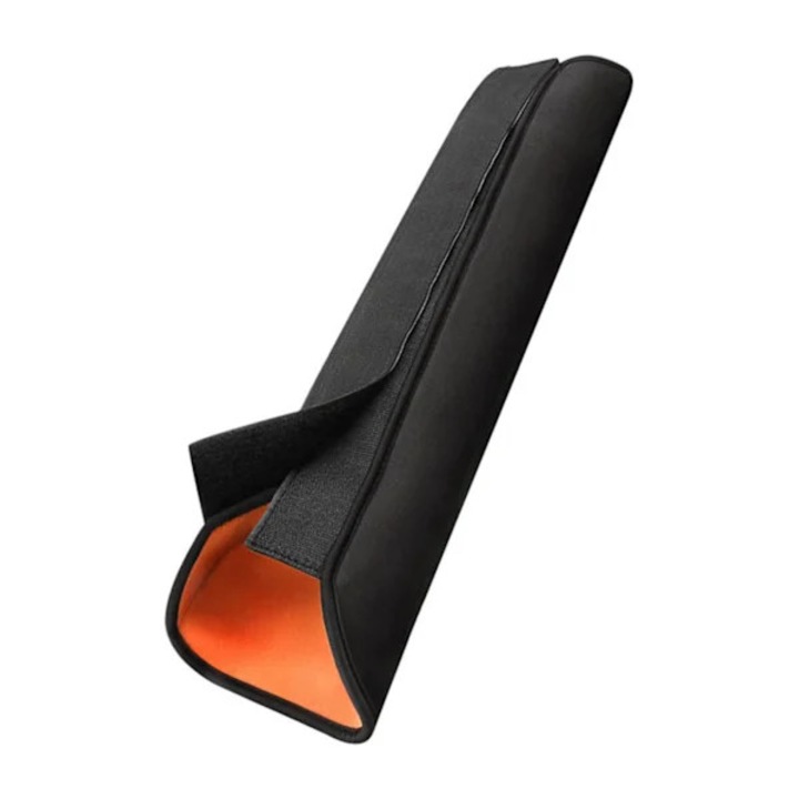 Husa de protectie pentru baterie e-bike, neopren, impermeabila si ajustabila cu velcro, rezistenta la inghet, negru, 53 x 37 cm, 1 buc