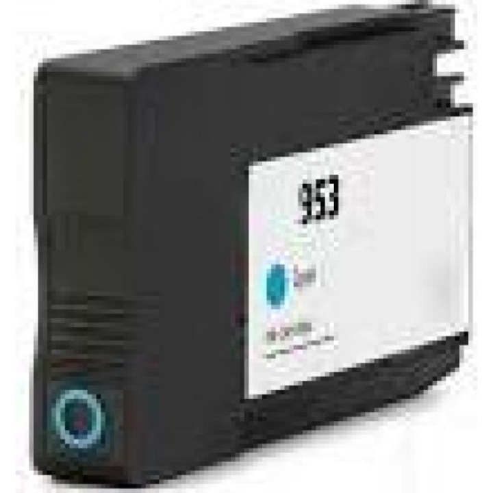Cartus cerneala compatibil HP 953XL (F6U16AE), capacitate 20 ml, randament aprox. 1600 pagini, cyan, 1 buc