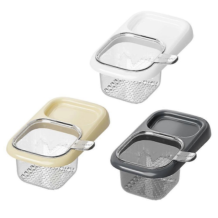 Set 3 bucati, Suport scurgere chiuveta pentru burete, din plastic, cu ventuza pentru montaj fara gaurire, design de scurgere 360° si separare umed-uscat, Multicolor