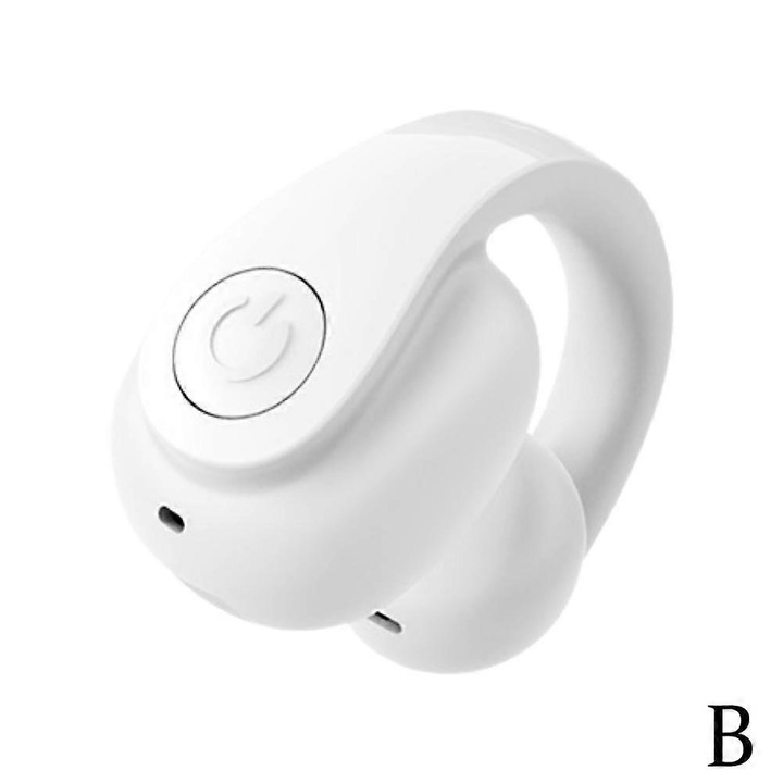 Casti wireless clip sport, Bluetooth 5.4, rezistente la apa IPX5, negru, 6.5g