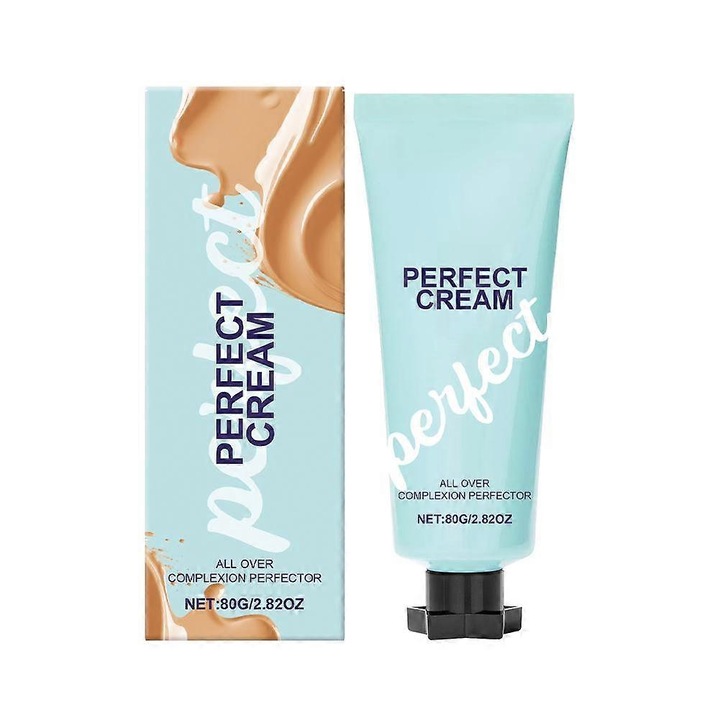 Corector lichid anticearcan (concealer) Perfect Cream, acoperire mare, rezistent la apa si transpiratie, natural