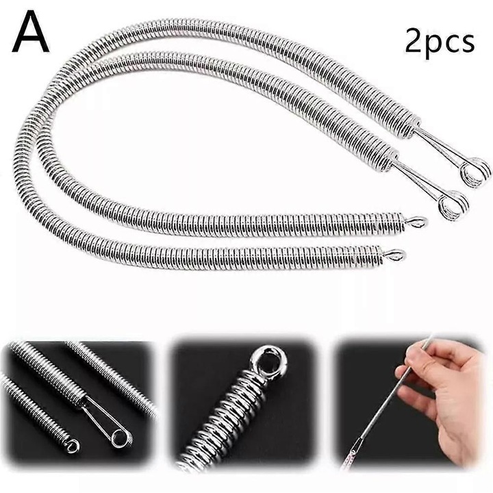 2/4 darabos fém zsinór meghajtó készlet 25cm varráshoz