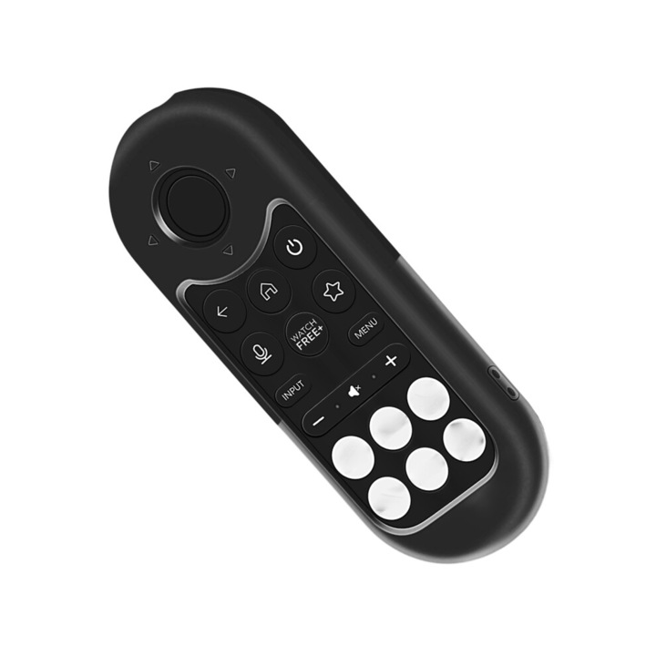 Husa siliconica pentru telecomanda XRT281 antiderapanta albastru 12.3x5cm