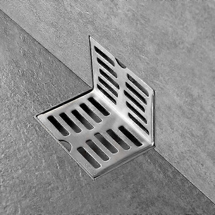 Sistem de scurgere podea, otel inoxidabil, 4.2x3.5cm, argintiu
