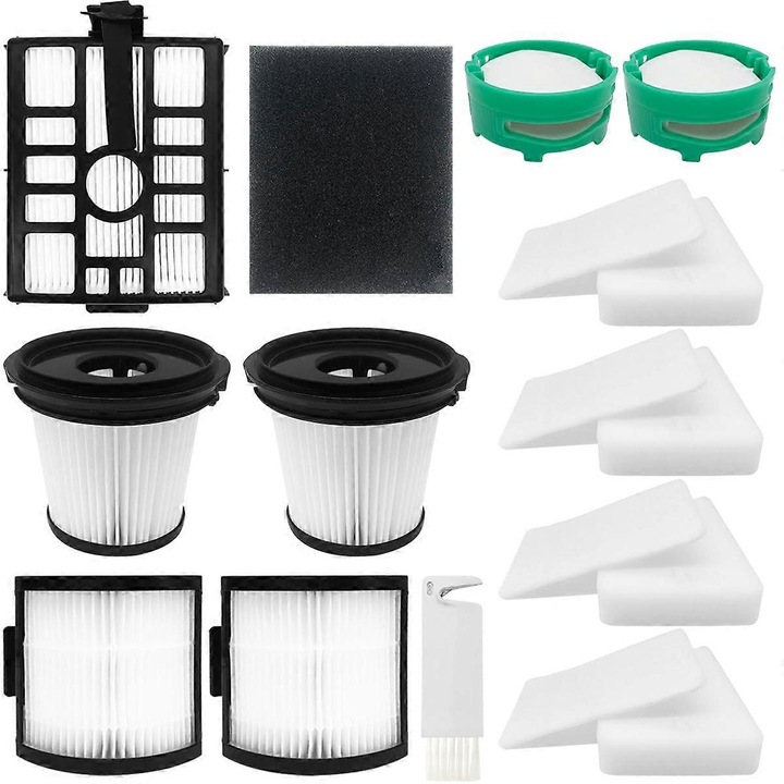 HEPA szűrő készlet Shark IW3611 IW1611 IW3612 porszívókhoz, mosható, többszínű