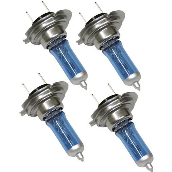 4 db H7 12V 55W xenon izzó készlet, 5500K, 850 lumen