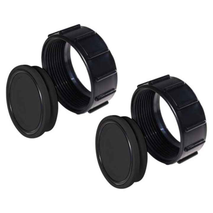 Set 2 accesorii curatare pentru sistem clorinare piscina, alb, universal