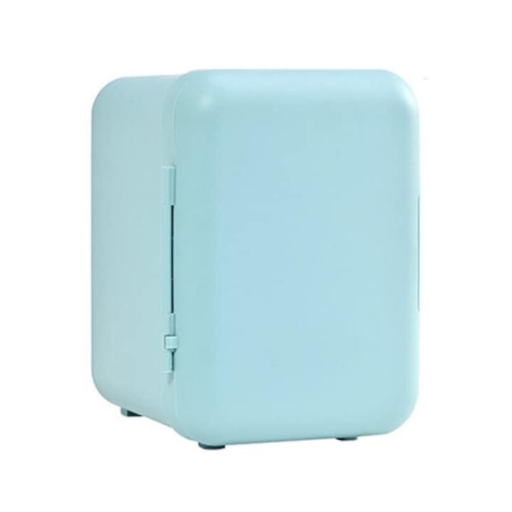 Frigider portabil 4L multifunctional rece-cald pentru masina si birou, alb
