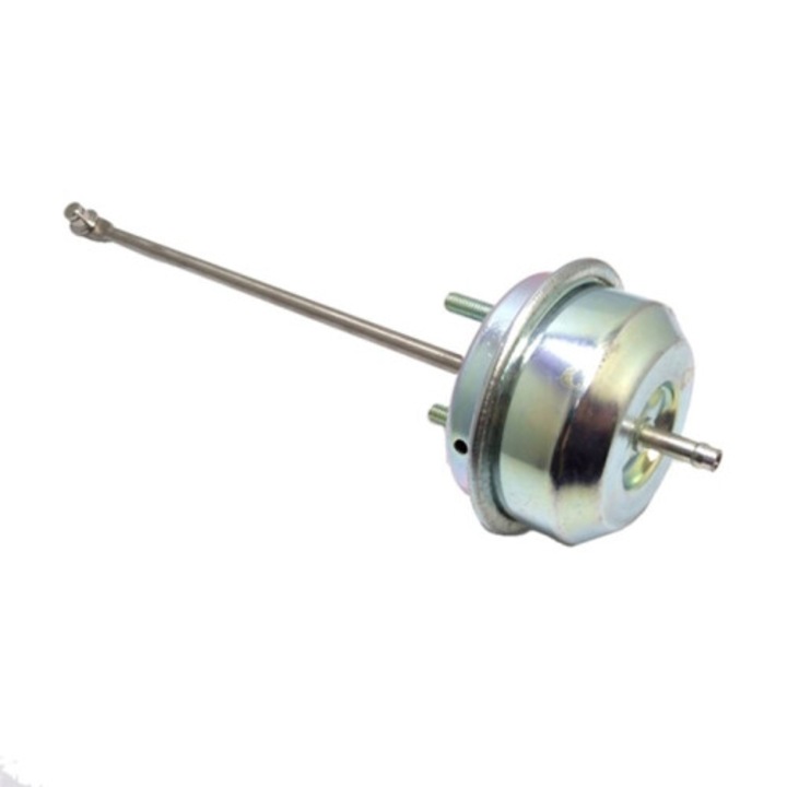 Actuator turbo wastegate 2740904080 A274, cu tija prelungita, compatibil Mercedes C300/E300 W212, Argintiu