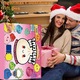 Set 24 bucati, jucarii squishy antistres tip galuste, calendar advent surpriza, din TPR, material moale cu revenire lenta la forma, multicolor, 26x18x4 cm