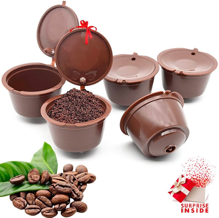 Capsule cafea reutilizabile set 3 buc multicolor 9g