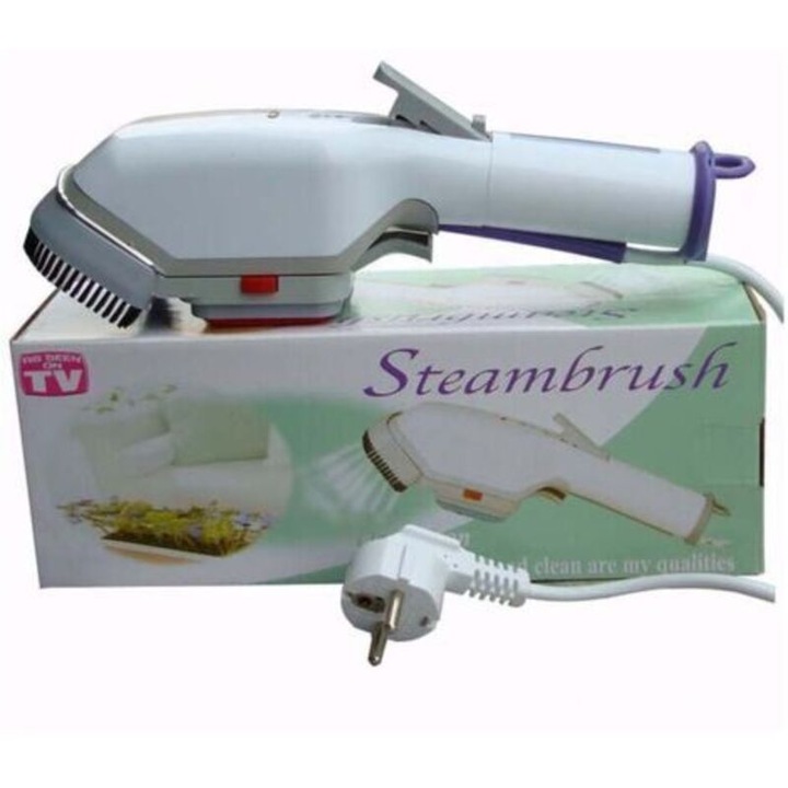 Fier de calcat cu abur portabil 220V compact usor alb