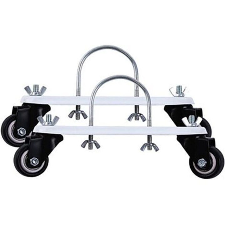 Roti pentru calorifer electric, set 2 bucati, otel carbon, mobil, 21x4.2cm