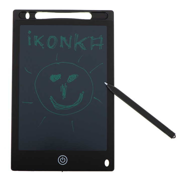 Grafikus tábla 8.5 inch, LCD kijelző, fekete, 22x14x0.4cm, szett