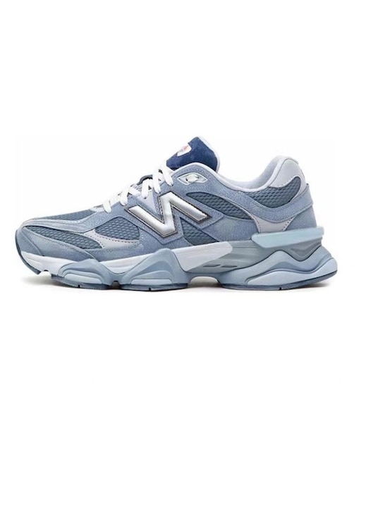 Tenisi unisex New Balance 9060, albastru deschis, fabrica respirabila