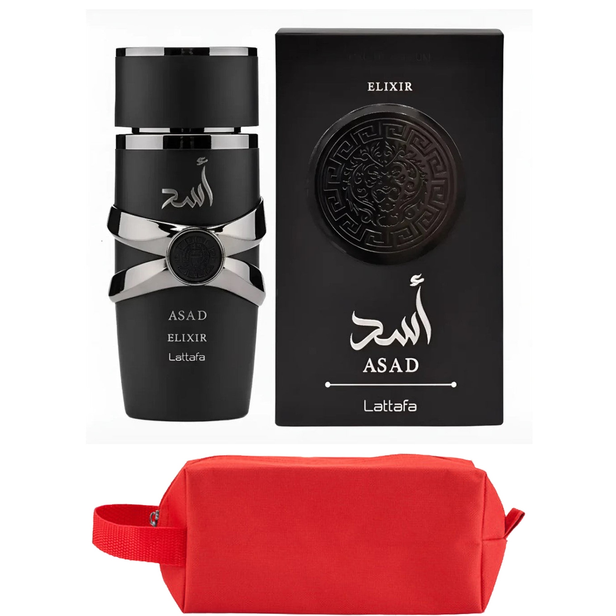 Parfum Lattafa Asad Bourbon, 100 ml, whisky, lemn, vanilie - eMAG.ro