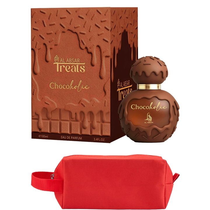 Set Parfum Al Absar Treats Chocoholic 100 ml Al Absar Parfum Arabesc, Barbati Femei Unisex, Gentuta parfumuri