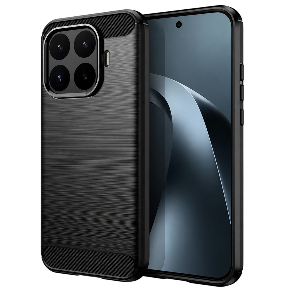 Husa pentru Xiaomi 17T - Techsuit Carbon Silicone - Black